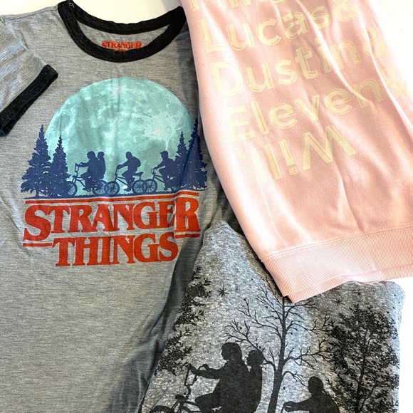 stranger things Tops - Stranger Things BUNDLE!